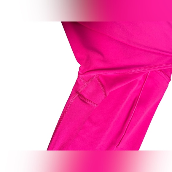 NWOT Athleta Transcend High Rise Stash Tight - Salvia Pink *25" - Picture 3 of 7